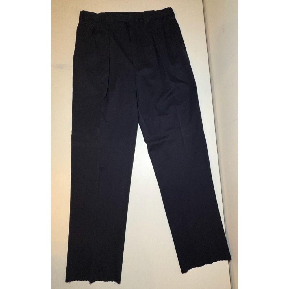 Vintage Polo Ralph Lauren 100% Wool Blue Dress Pants | NWT | Size 38